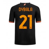 Camiseta AS Roma Paulo Dybala #21 Tercera Equipación 2023-24 manga corta